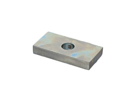 Kikkerplaat met gat O16mm